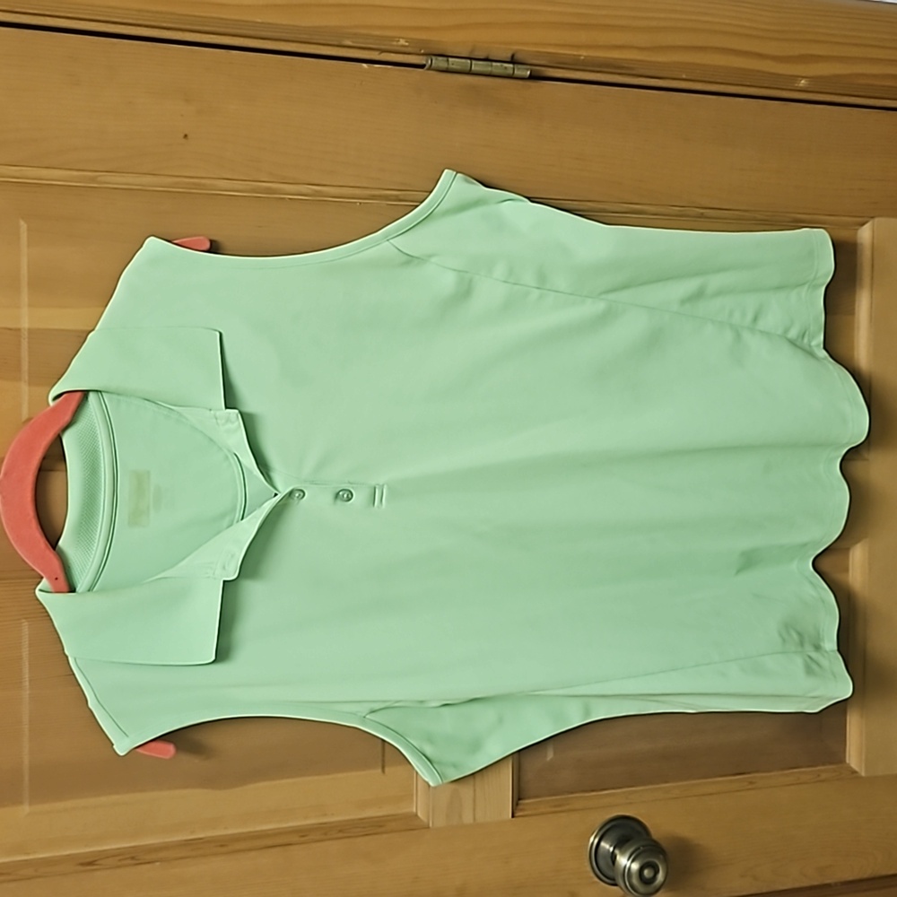 Golf polo lime green 2XL